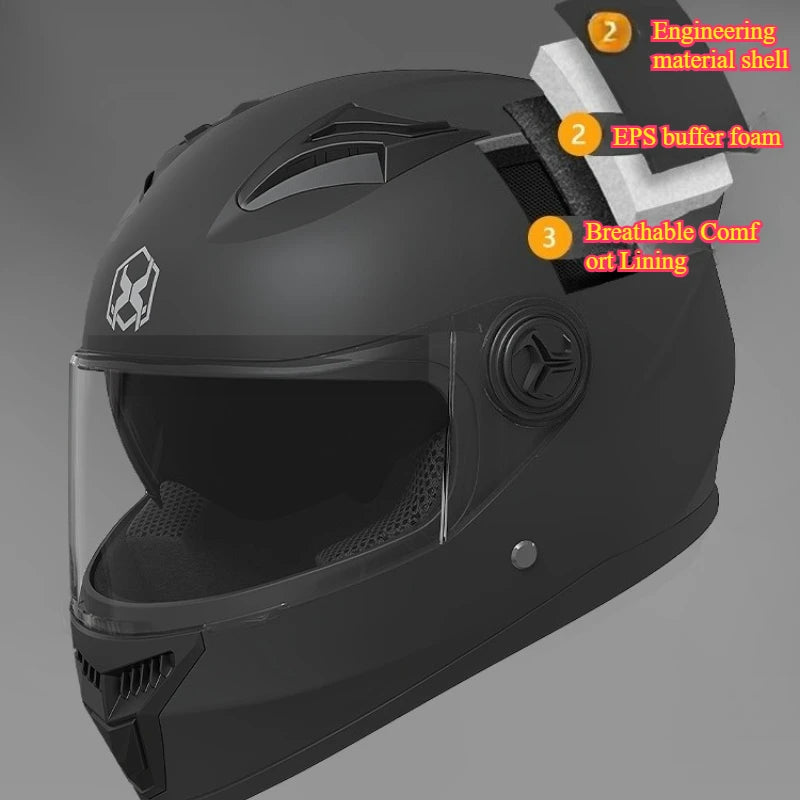 Motocross Helmet Casco Motocross Bicycle Downhill Capacete Cross Safety Helmet Abs Motorcycle Full Face Helmet Cascos Para Moto